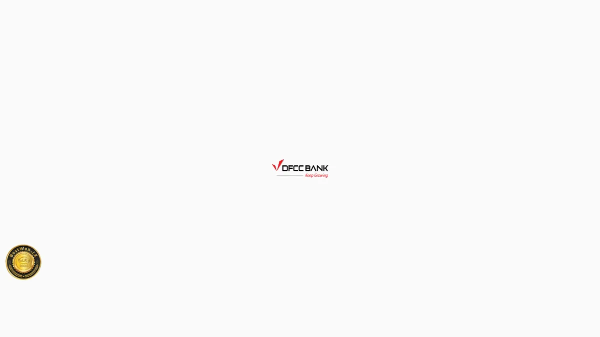 DFCC savings accounts page for savings account comparison in Sri Lanka