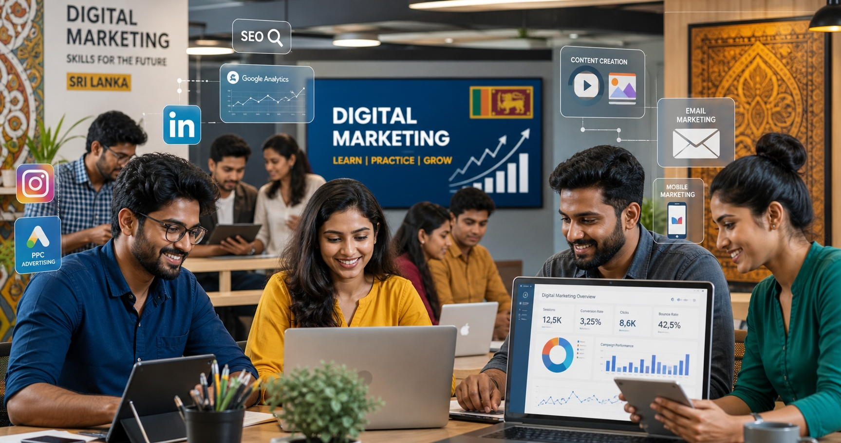 Digital Marketing Courses in Sri Lanka: 150+ Free & Paid Options (2026 Guide)