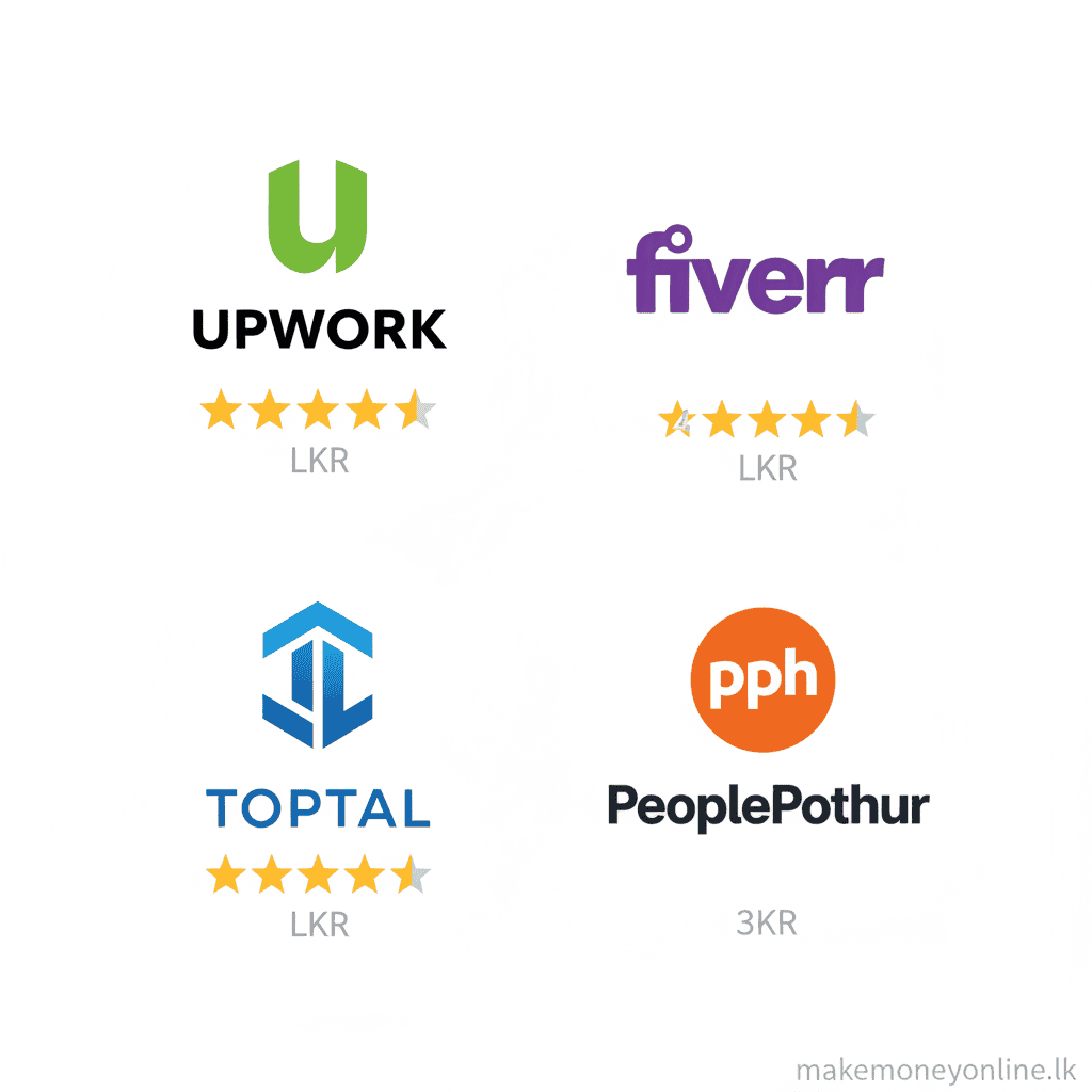 Web Development in Sri Lanka: How to Earn LKR 100,000 or More Per Month (2026) Web development freelance platforms comparison for Sri Lankan developers