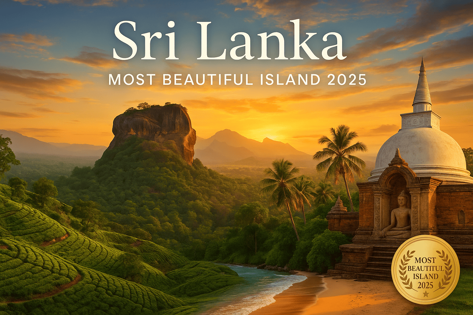 Sri Lanka The Most Beautiful Island in 2025