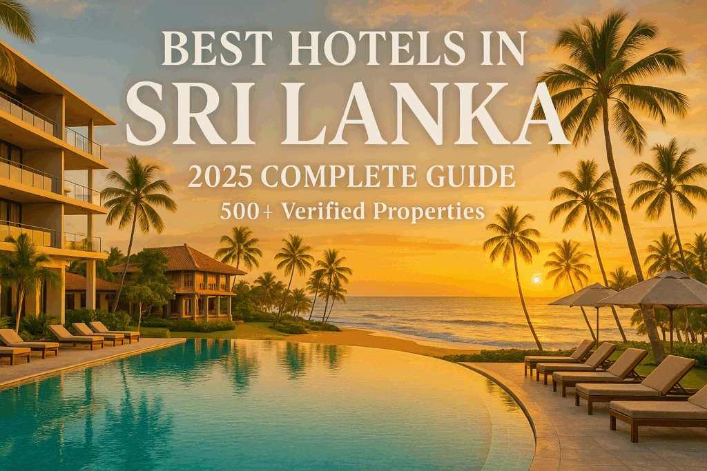 BEST HOTELS IN SRI LANKA