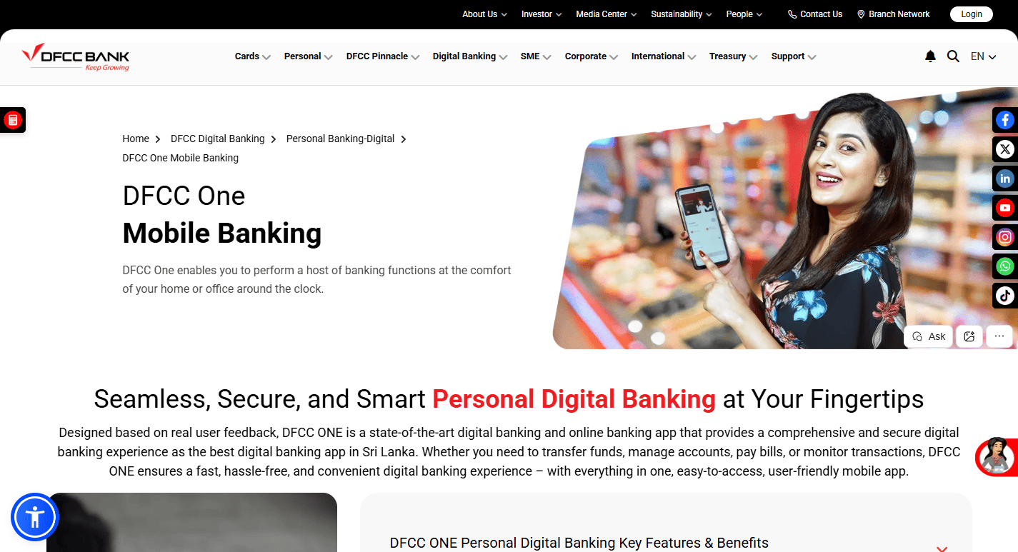 DFCC ONE: The Best Mobile Banking App in Sri Lanka for 2026