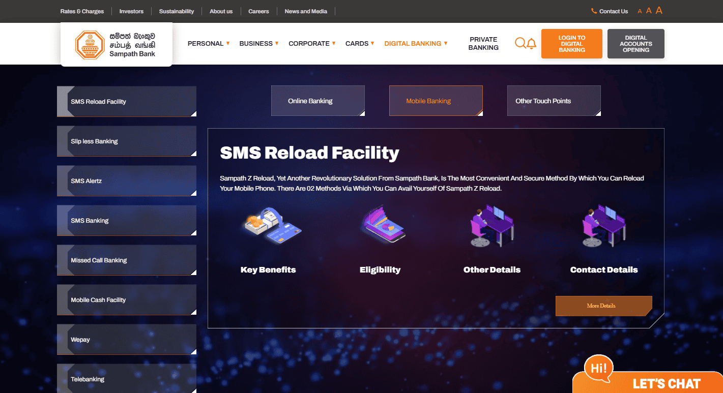 Sampath Vishwa: Best for Sampath Bank Customers