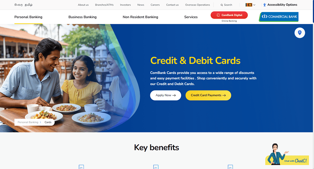 Commercial Bank Credit Cards