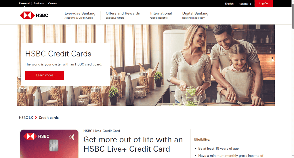 HSBC Credit Cards